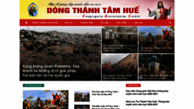 What Dongthanhtamhue.net website looked like in 2020 (4 years ago)
