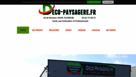 What Deco-paysagere.fr website looked like in 2020 (4 years ago)