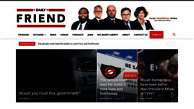 What Dailyfriend.co.za website looked like in 2020 (5 years ago)