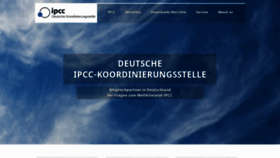 What De-ipcc.de website looked like in 2020 (3 years ago)