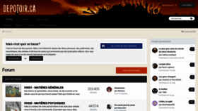 What Depotoir.ca website looked like in 2020 (3 years ago)