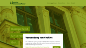 What Dmm-makler.de website looked like in 2020 (3 years ago)