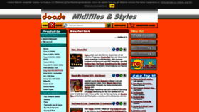 What D-o-o.de website looked like in 2020 (3 years ago)