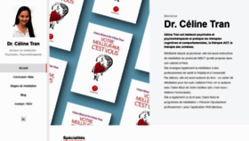 What Docteur-tran-celine.fr website looked like in 2020 (3 years ago)