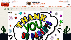 What Dvusd.org website looked like in 2020 (5 years ago)