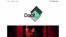 What Doofdoof.co website looked like in 2020 (3 years ago)