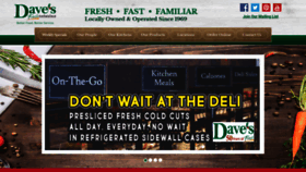 What Davesmarketplace.com website looked like in 2020 (3 years ago)