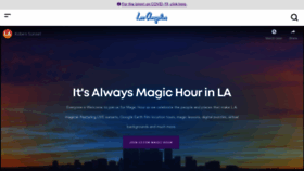 What Discoverlosangeles.com website looked like in 2020 (3 years ago)
