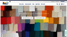What Dulux.in website looked like in 2020 (3 years ago)