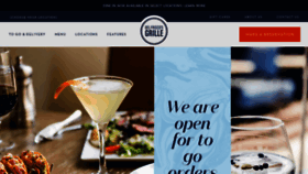 What Delfriscosgrille.com website looked like in 2020 (3 years ago)