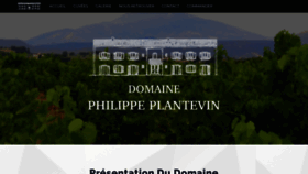 What Domainephilippeplantevin.com website looked like in 2020 (3 years ago)