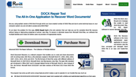 What Docxrepair.com website looked like in 2020 (3 years ago)