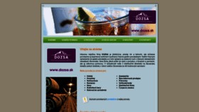 What Dozsa.sk website looked like in 2020 (3 years ago)