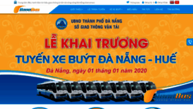 What Danangbus.vn website looked like in 2020 (3 years ago)