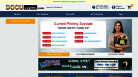 What Docucopies.com website looked like in 2020 (5 years ago)