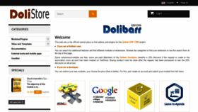 What Dolistore.com website looked like in 2020 (3 years ago)