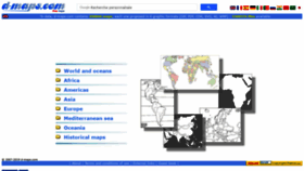 What D-maps.com website looked like in 2020 (3 years ago)