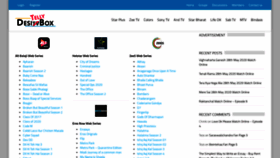 What Desitellybox.com website looked like in 2020 (5 years ago)