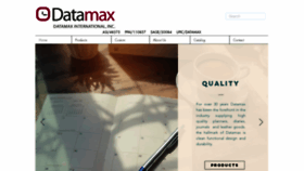 What Datamaxpromo.com website looked like in 2020 (4 years ago)