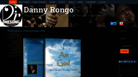 What Dannyrongo.com website looked like in 2020 (3 years ago)