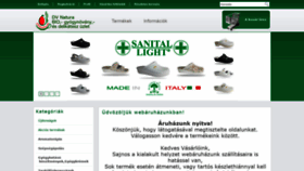 What Dvnatura.hu website looked like in 2020 (3 years ago)