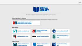 What Digitalniknihovna.cz website looked like in 2020 (3 years ago)