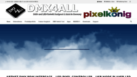 What Dmx4all.de website looked like in 2020 (3 years ago)