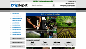 What Dripdepot.com website looked like in 2020 (3 years ago)