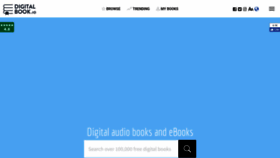 What Digitalbook.io website looked like in 2020 (3 years ago)