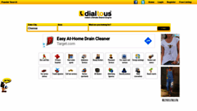 What Dialtous.com website looked like in 2020 (3 years ago)