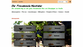 What Der-franzoesische-weinkeller.eu website looked like in 2020 (3 years ago)