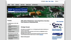 What Dsp-sys.de website looked like in 2020 (3 years ago)