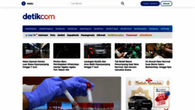 What Detik.net.id website looked like in 2020 (5 years ago)