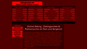 What Datingportale.net website looked like in 2020 (3 years ago)