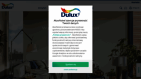 What Duluxpolska.pl website looked like in 2020 (3 years ago)