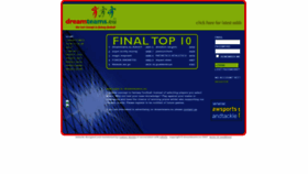 What Dreamteams.eu website looked like in 2020 (3 years ago)
