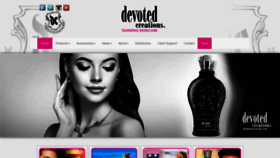 What Devotedcreations.com website looked like in 2020 (3 years ago)