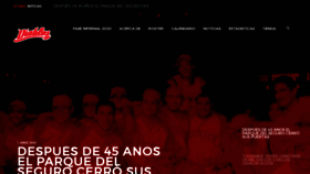 What Diablos.com.mx website looked like in 2020 (3 years ago)