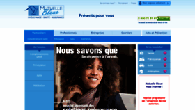 What Devis-mutuellebleue.fr website looked like in 2020 (3 years ago)