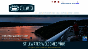 What Discoverstillwater.com website looked like in 2020 (3 years ago)