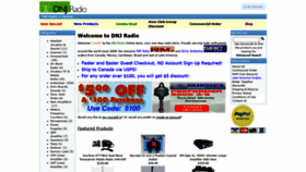 What Dnjradio.com website looked like in 2020 (3 years ago)