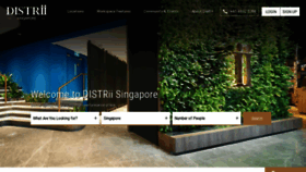 What Distrii.com.sg website looked like in 2020 (4 years ago)