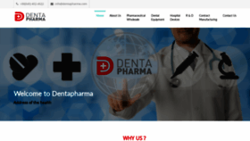 What Dentapharma.com website looked like in 2020 (3 years ago)