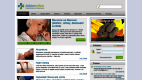 What Doktoronline.cz website looked like in 2020 (3 years ago)