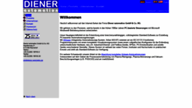 What Diener-automation.de website looked like in 2020 (3 years ago)
