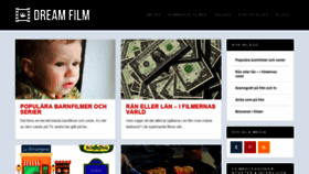 What Dreamfilm.se website looked like in 2020 (3 years ago)
