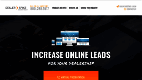 What Dealerspike.com website looked like in 2020 (3 years ago)