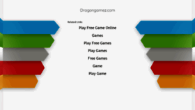 What Dragongamez.com website looked like in 2020 (3 years ago)