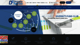 What Diversity-fund.biz website looked like in 2020 (3 years ago)
