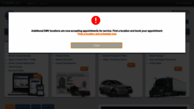 What Dmvnow.com website looked like in 2020 (5 years ago)